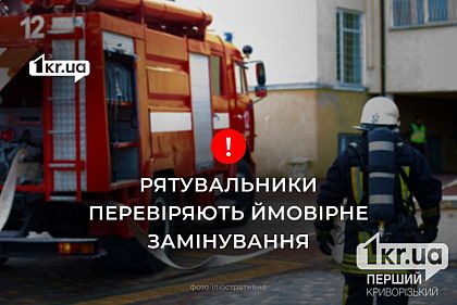 Полиция Кривого Рога проверяет сообщение о заминировании двух гимназий в Терновском районе