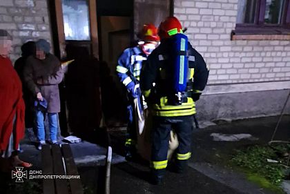 Пожар унес жизнь мужчины на Никопольщине