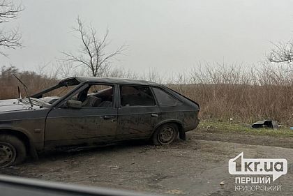 ДТП в Кривом Роге: водитель не справился с управлением, из-за чего пострадал пассажир