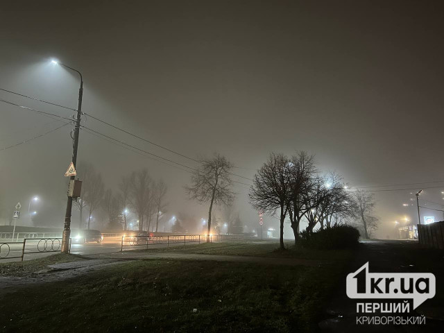 В Днепропетровской области объявили желтый уровень опасности из-за тумана