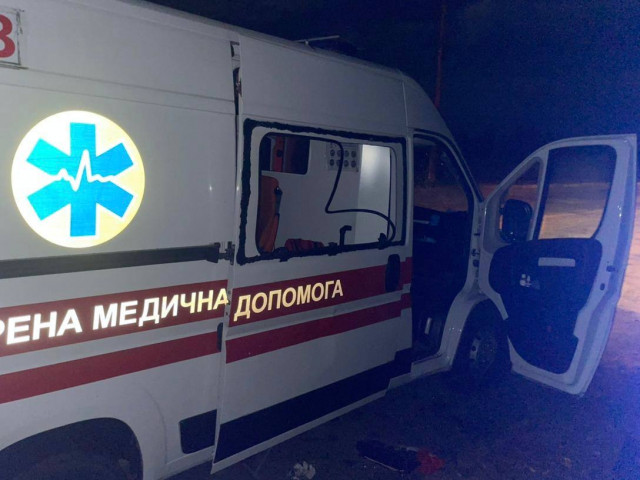 На Днепропетровщине враг атаковал медиков скорой, которые везли пациентку