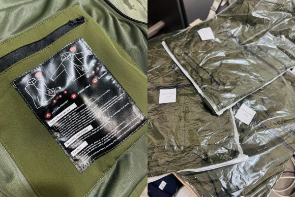 коммунальщики Криворожья получили одежду с подогревом одежда с подогревом