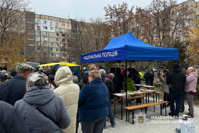 После атаки на Днепр в полицию обратились 120 пострадавших граждан