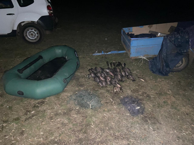 Браконьер из Днепропетровщины наловил рыбы более чем на 100 тысяч гривен убытков