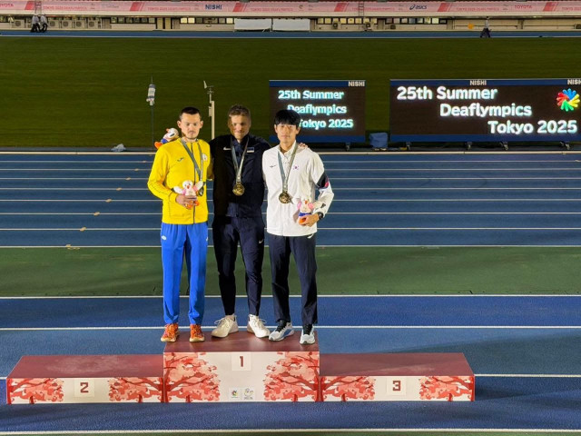 Бывший ученик криворожской спортивной школы получил серебро на Дефлимпийских играх