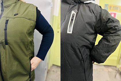 Коммунальщики Криворожья получили куртки и жилеты с подогревом