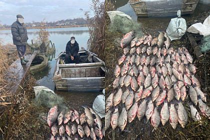 Незаконний вилов риби сітками завдав значних збитків довкіллю Дніпропетровщини