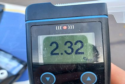 Патрульные Кривого Рога обнаружили на дороге нетрезвого водителя