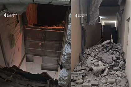 Из-за массированной атаки противника в Днепре повреждена редакция медиа