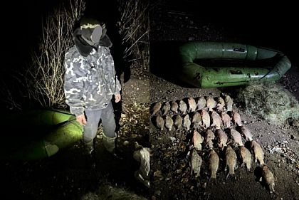 Інспектори рибпатруля зупинили незаконну риболовлю на Дніпропетровщині