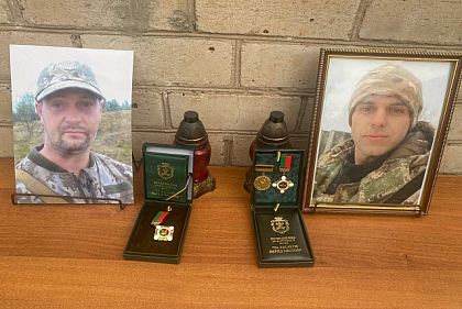 Двум погибшим Героям из Кривого Рога открыли мемориальные доски