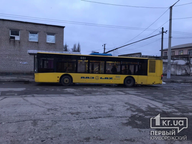 Троллейбус №2 в Кривом Роге: ездит по новому графику в выходные дни