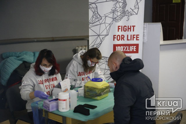 В Кривом Роге тестировали на ВИЧ сотрудников и клиентов сервисных центров МВД