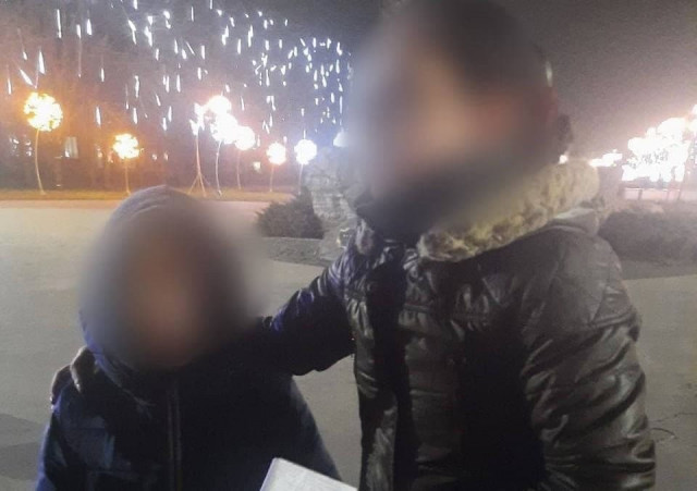 В Кривом Роге патрульные полицейские помогли матери разыскать сына