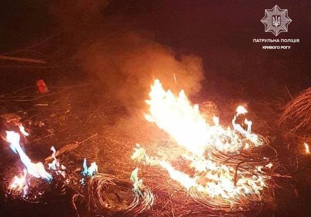 Криворожские патрульные обнаружили вероятного вора кабеля