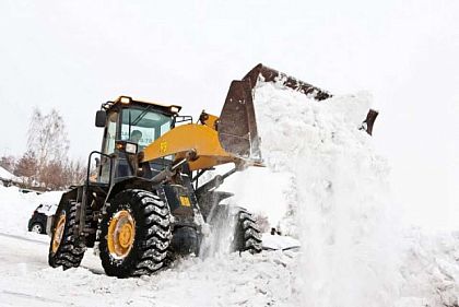 15 сантиметров снега намело на Днепропетровщине