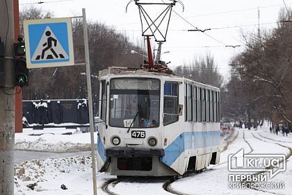 Новогодняя ночь в Кривом Роге: расписание движения трамваев