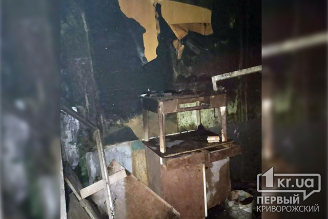 Спасатели в Желтых Водах эвакуировали троих человек во время пожара в квартире