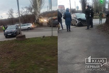 Криворожанка пострадала в результате столкновения Ford и Kia