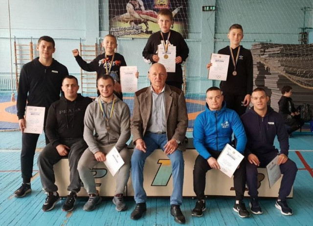 Криворожане заняли 4 первых места на открытом Кубке Днепропетровской области по греко-римской борьбе