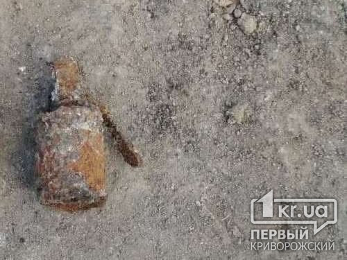 На территории криворожской школы нашли гранату времен Второй мировой войны