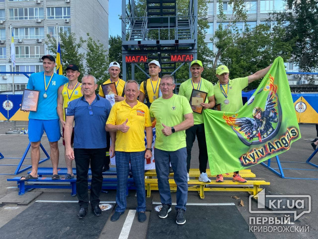 Криворожские пожарные завоевали «золото» на чемпионате в Днепре