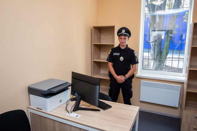 У Глеюватській територіальній громаді відкрили нову поліцейську станцію