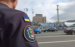Військовослужбовці криворізької частини несуть службу під час репетиції параду до Дня Незалежності у Києві