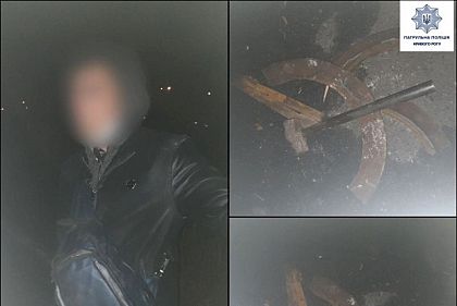 Задержаны двое криворожан, которые воровали метал возле больницы