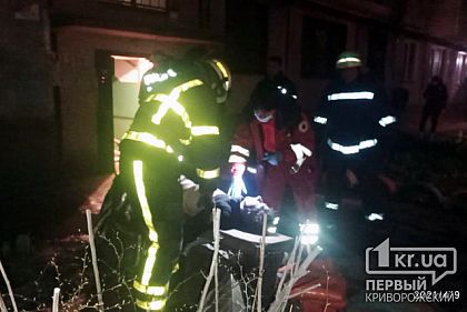 Криворожанин погиб на пожаре в квартире