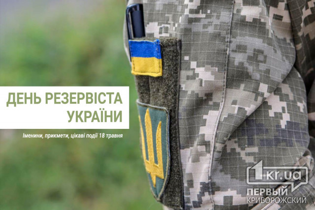 18 травня - День резервіста України