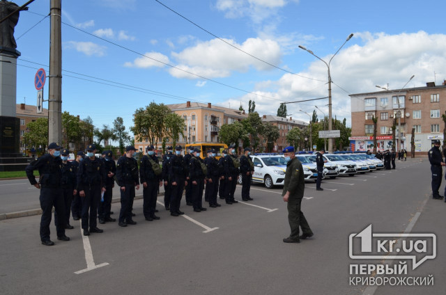 В Саксаганском районе правоохранители заступили на усиленное патрулирование