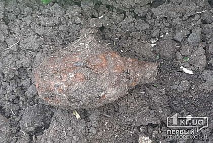 В Кривом Роге на кладбище обнаружили гранату