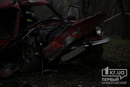 Скончался водитель авто, которое врезалось в столб на ЮГОКе