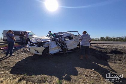 ДТП на Криворожской трассе