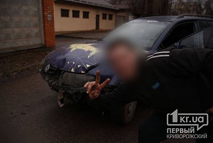 Пьяный криворожанин на авто врезался в забор