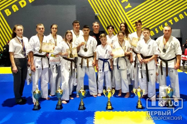 Криворожские каратисты одержали очередные победы на Кубке Украины по киокушинкай каратэ