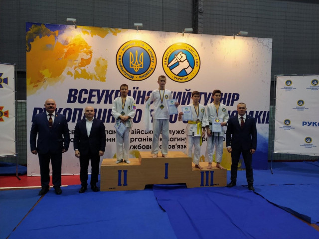 Криворожане заняли призовые места на Всеукраинском турнире по рукопашному бою