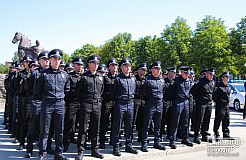 73 патрульных полицейских приняли присягу в Кривом Роге