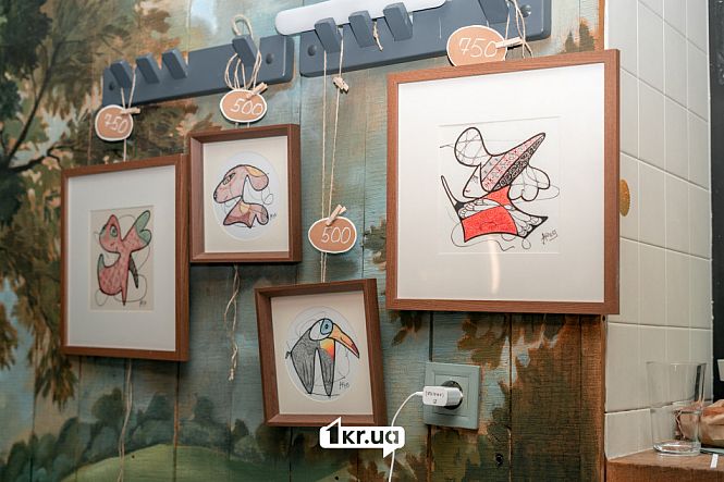 Крафтові вироби на благодійній “Крафтовій здибанці” у Кривому Розі