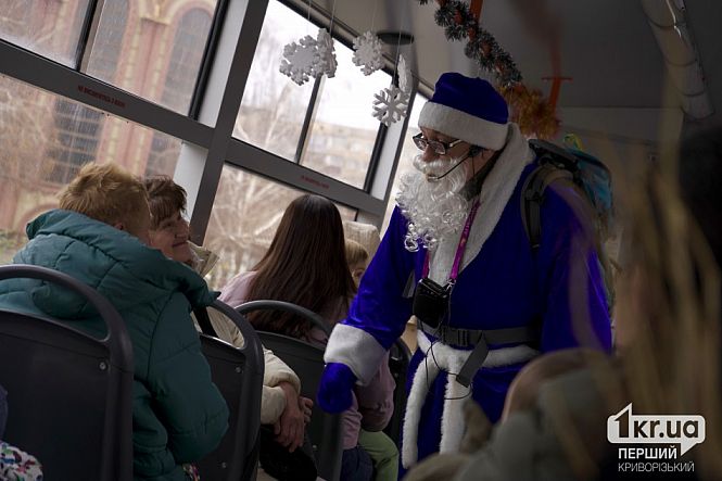 святой Николай в трамвае