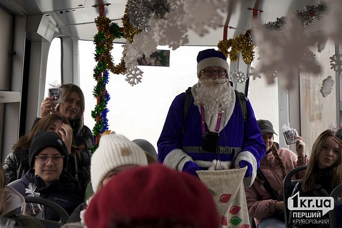 святой Николай в трамвае