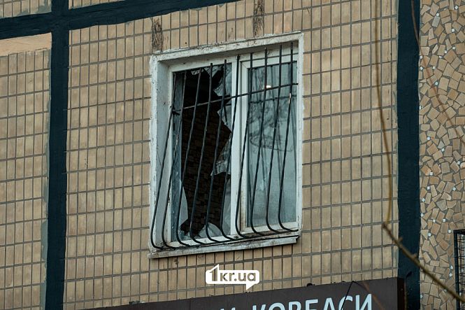 розбите вікно наслідки ракетного удару