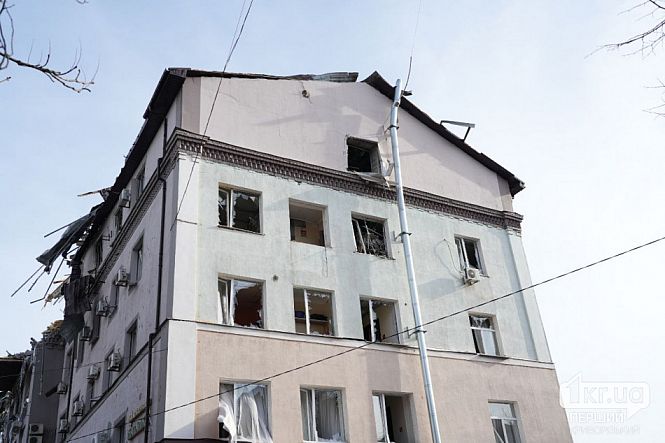 зруйнований готель кривий ріг