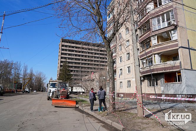 зруйновані будівлі від удару балістикою