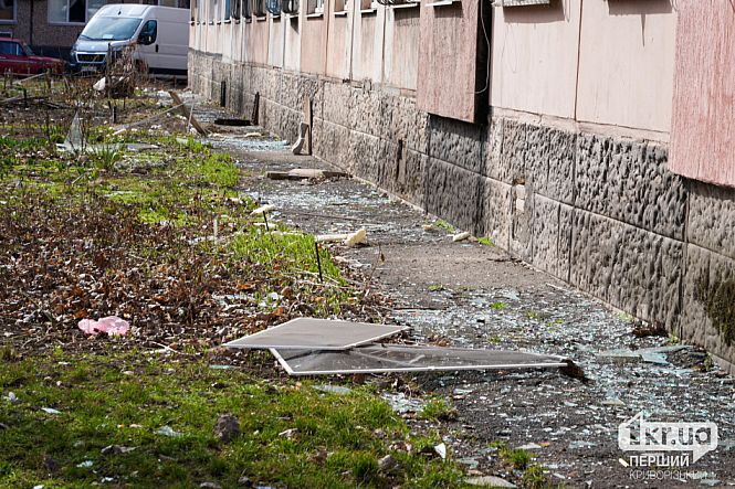 наслідки ранкового удару росії по Кривому Рогу