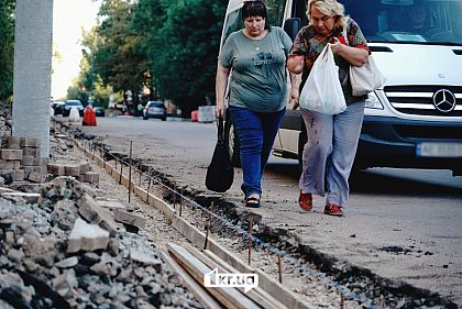 В Кривом Роге ремонтируют улицу Степана Бандеры