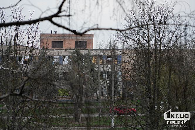 поврежденное предприятие от удара россии