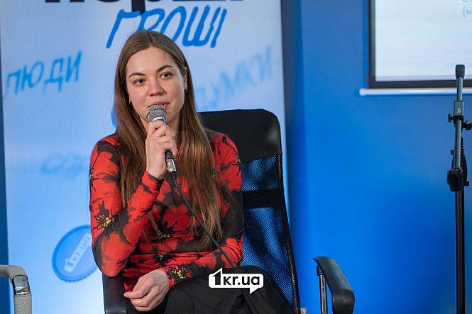 Алина Марненко, основательница и директор «Музей в темноте »3:00»