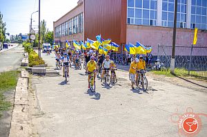 Велопробіг на честь дня Незалежності України